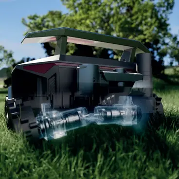 Anthbot R720 - 4WD Robotic Lawnmower for Slopes up to 40° and Unlimited Zones