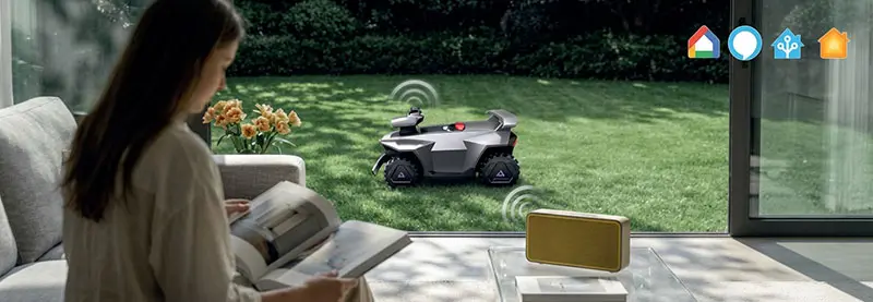 Anthbot R720 - 4WD Robotic Lawnmower for Slopes up to 40° and Unlimited Zones