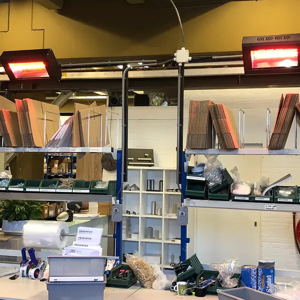 Victory Lighting HLQ20BG - 2 kW Short Wave Heat Lamp