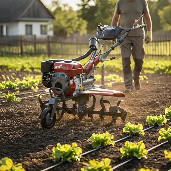 Attila ATMZ 1120 067100 - Professional Petrol Tiller with 212 cc Weima Engine