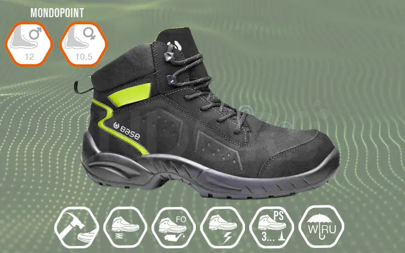 Base Protection CHESTER TOP CA-B0177-0WA S3 SRC safety shoes