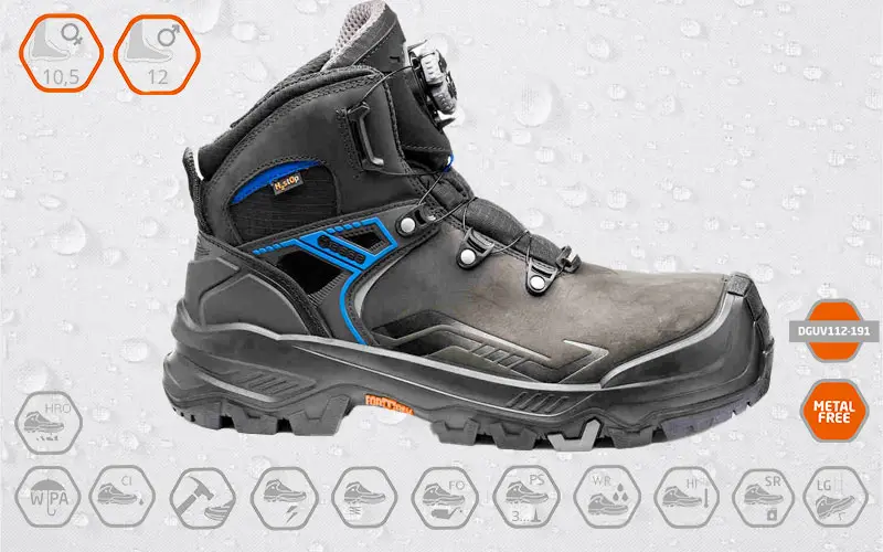 Base Protection T-ROBUST Waterproof Winter Safety Shoes