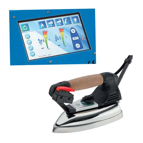 EOS iron and touch screen