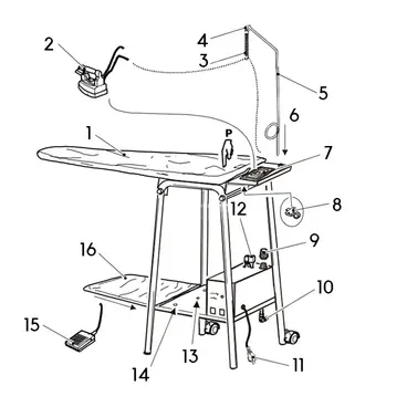 Battistella Magicvapor - Heated Ironing Table