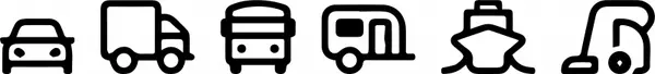 fields of application icons Bieffe Farinelli STEAM CAR BF420C - Steam Generator Cleaning Vehicles