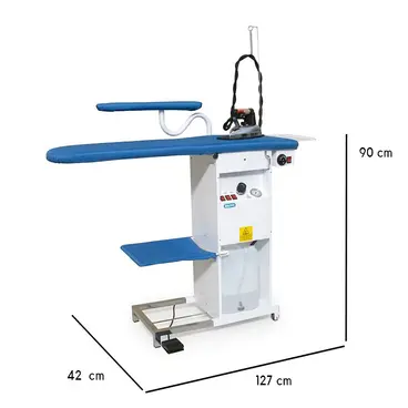 Bieffe Farinelli BF085 - Professional Ironing Board with Forever 2.8 L Boiler
