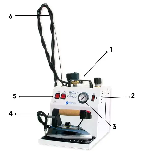 Bieffe Farinelli Maxi Vapor BF004CI - Steam Generator for Ironing 3.5 bar