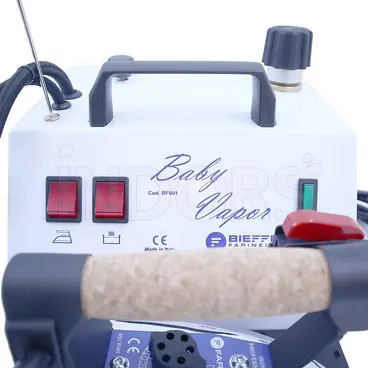 Bieffe Farinelli Baby Vapor Inox controls - Steam generator for ironing