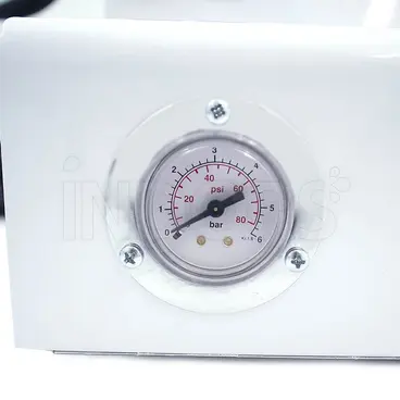 Bieffe Farinelli Super Vapor Plus pressure gauge, white color - steam ironing