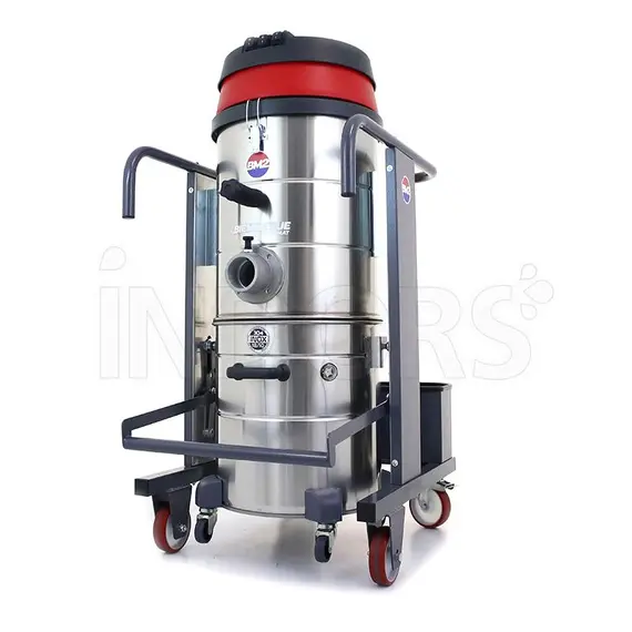 BIEMMEDUE MT 40 - Industrial Wet Vacuum Cleaner 3 Motors Stainless Steel Barrel