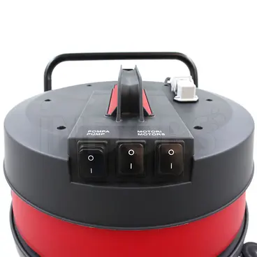 Biemmedue SP 80 Evac vacuum cleaner controls