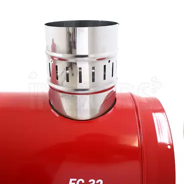 Biemmedue EC 32 chimney heating exhaust