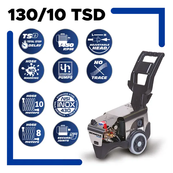 Biemmedue Midia - Professional Cold Water Pressure Washer