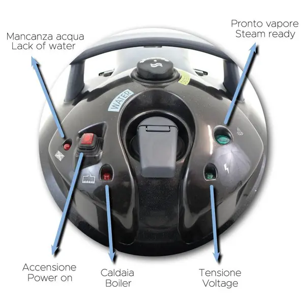 Biemmedue Gemini Plus - Professional Steam Cleaner and Vacuum Cleaner
