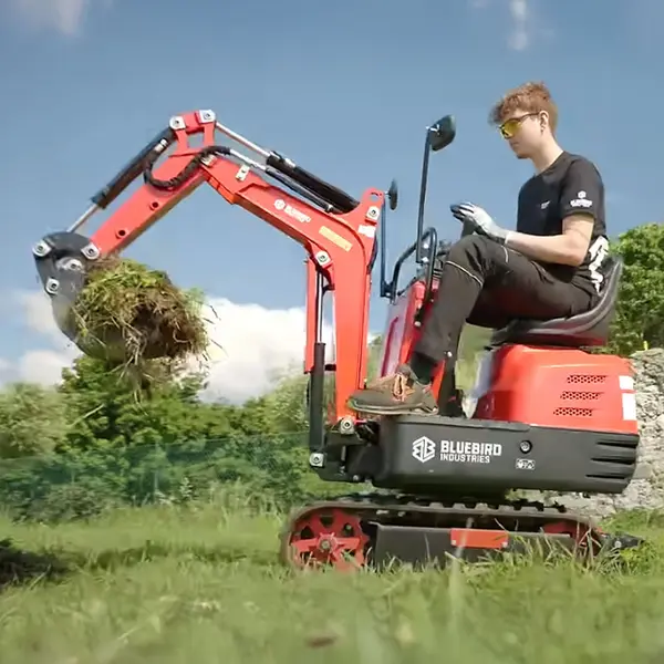 Bluebird MEX 600 888140 - Mini Petrol Excavator 306 cc 8 kN