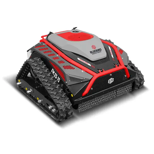 BlueBird FM 25-75 radio-controlled tracked brush cutter