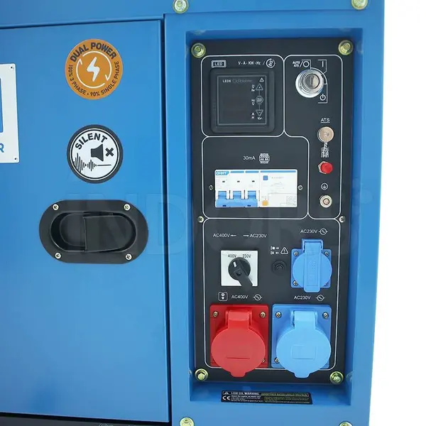 CGM S9000 DUAL electrical panel - Professional Single-phase and Three-phase Generator