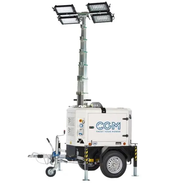 CGM AD4-320L AD6-160L ADB4-160L Multi LED Lighting Tower Height 8.5 m with Generator Included