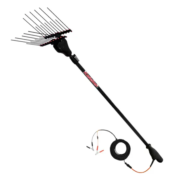 Castellari Tornado Carbon L V3 - Shaker with Telescopic Pole and 3.3 m Carbon Tines
