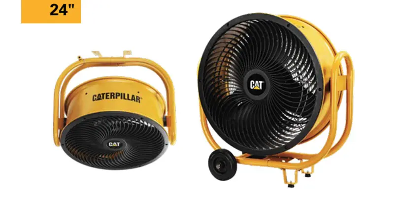 CFG CT007 - Professional Turbine Fan CAT HVD-24AC Ø 60 cm
