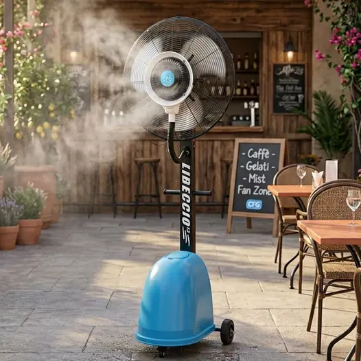 CFG Libeccio 22 Mist Fan - Outdoor Misting Fan