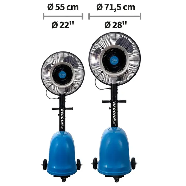 CFG Libeccio 22 Mist Fan - Outdoor Misting Fan