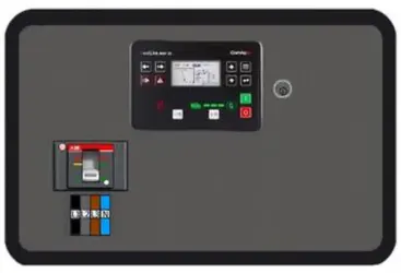CGM 150P - Professional Fixed Generator with Manual Electrical Panel