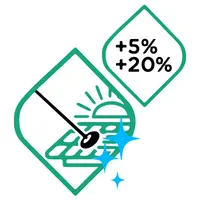 YIELD FROM 5% TO 20% MORE THAN DIRTY PANELS Fly Mini 4 - Cleaning Brush for Photovoltaic Systems