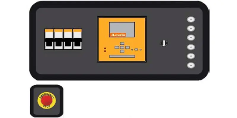 Comer GC10 emergency ATS panel