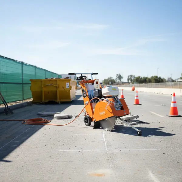 Comer Pavecut 400 - 135 mm Asphalt Cutter with 400 mm Blade