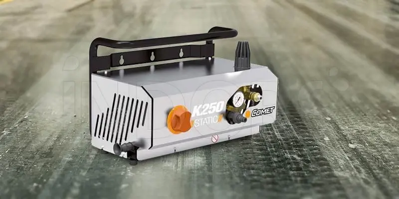 field of application Comet K 250 Static 12/130 - 130 bar pressure washer