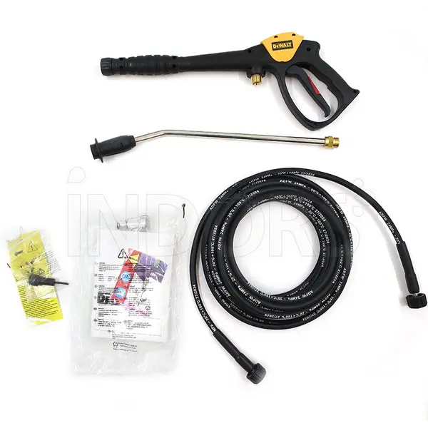 Standard equipment DeWalt DXPW 002CE KART - 180 bar Cold Water Wheeled Pressure Washer
