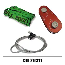 DIVERSION KIT WITH CHOKER CABLE COD. 310311