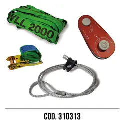DIVERSION KIT WITH CHOKER CABLE COD. 310313