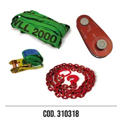SECOND FIRE KIT WITH CHAIN COD. 310318
