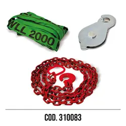 SECOND FIRE KIT WITH CHAIN COD. 310083