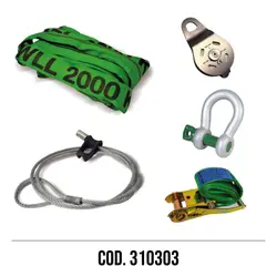 DIVERSION KIT WITH CHOKER CABLE COD. 310303