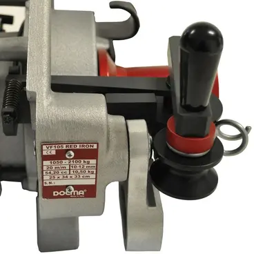 VF105 RED IRON Ultralight Winch with Textile Rope - Docma Forest Winch