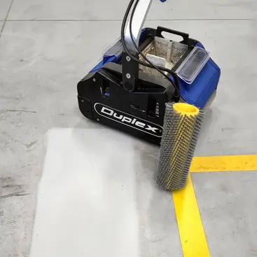 Duplex 340 Floor Scrubber Dryer with Professional Cleaning Brush