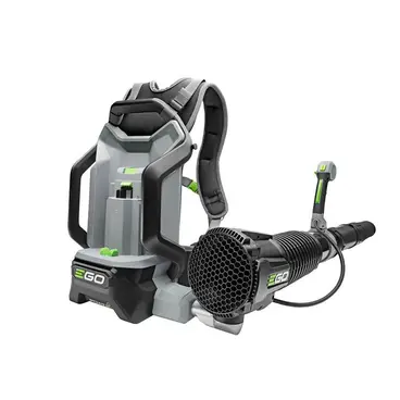 EGO LB 6000 E- Backpack Blower Kit with 10 Ah Battery + Quick Battery Charger