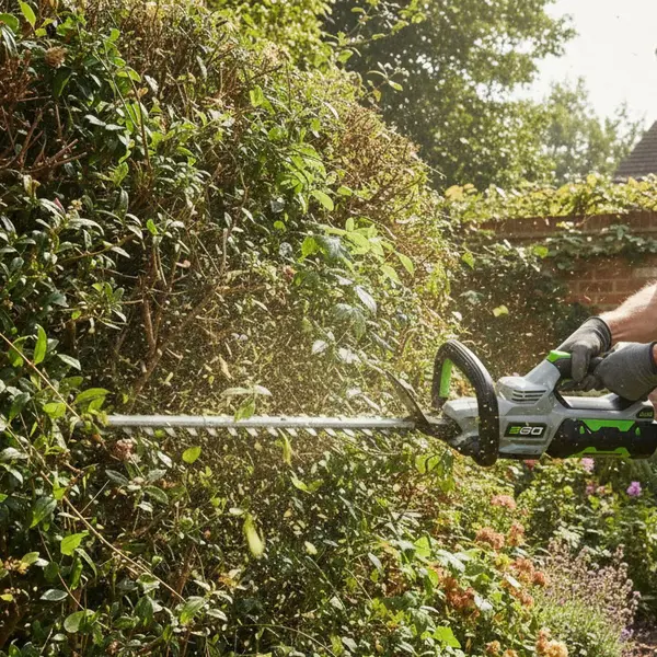 EGO HT2411E - Complete Hedge Trimmer Kit with 61 cm Battery and Charger