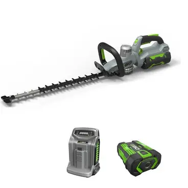 EGO Kit HT 5100E - 51 cm Hedge Trimmer with 4 Ah Battery and Quick Charger