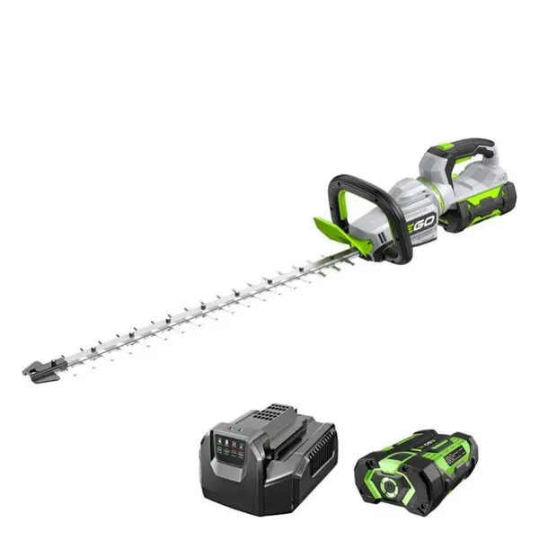 Standard equipment EGO HT2601E - Hedge Trimmer Kit 66 cm - 2.5 Ah Battery + Standard Charger