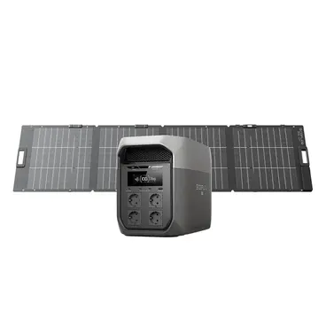 Ecoflow DELTA 3 Max EFD3M-G-EU-CBOX - Portable Power Station 2048 Wh with 1000 W Solar Input