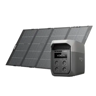 Ecoflow DELTA 3 Max EFD3M-G-EU-CBOX - Portable Power Station 2048 Wh with 1000 W Solar Input