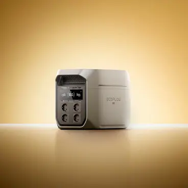 Ecoflow DELTA 3 Max EFD3M-G-EU-CBOX - Portable Power Station 2048 Wh with 1000 W Solar Input
