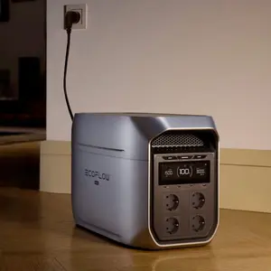Ecoflow DELTA 3 Max EFD3M-G-EU-CBOX - Portable Power Station 2048 Wh with 1000 W Solar Input