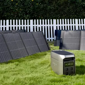 Ecoflow DELTA 3 Max EFD3M-G-EU-CBOX - Portable Power Station 2048 Wh with 1000 W Solar Input