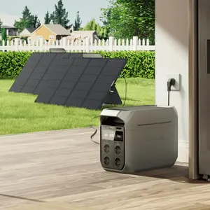 Ecoflow DELTA 3 Plus - Portable Power Station Charging Station with AC and Solar Charging