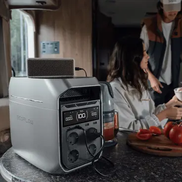 Ecoflow DELTA 3 Plus - Portable Power Station 1024 Wh with 1000 W Solar Input